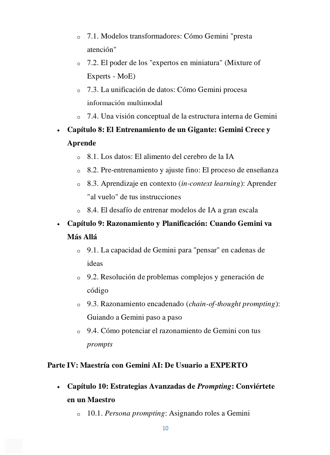 De Básico a Experto en Gemini AI: La Guía Definitiva